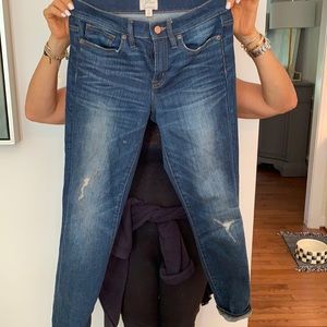 J Crew Toothpick Jeans